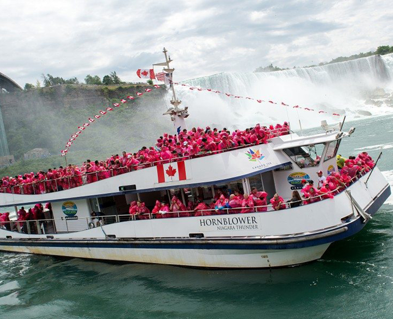 Hornblower Niagara Cruises - Photo Credit Niagara Hornblower Cruises