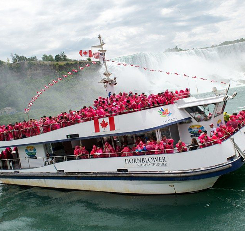 Niagara Hornblower Cruises - Photo Credit Niagara Hornblower Cruises